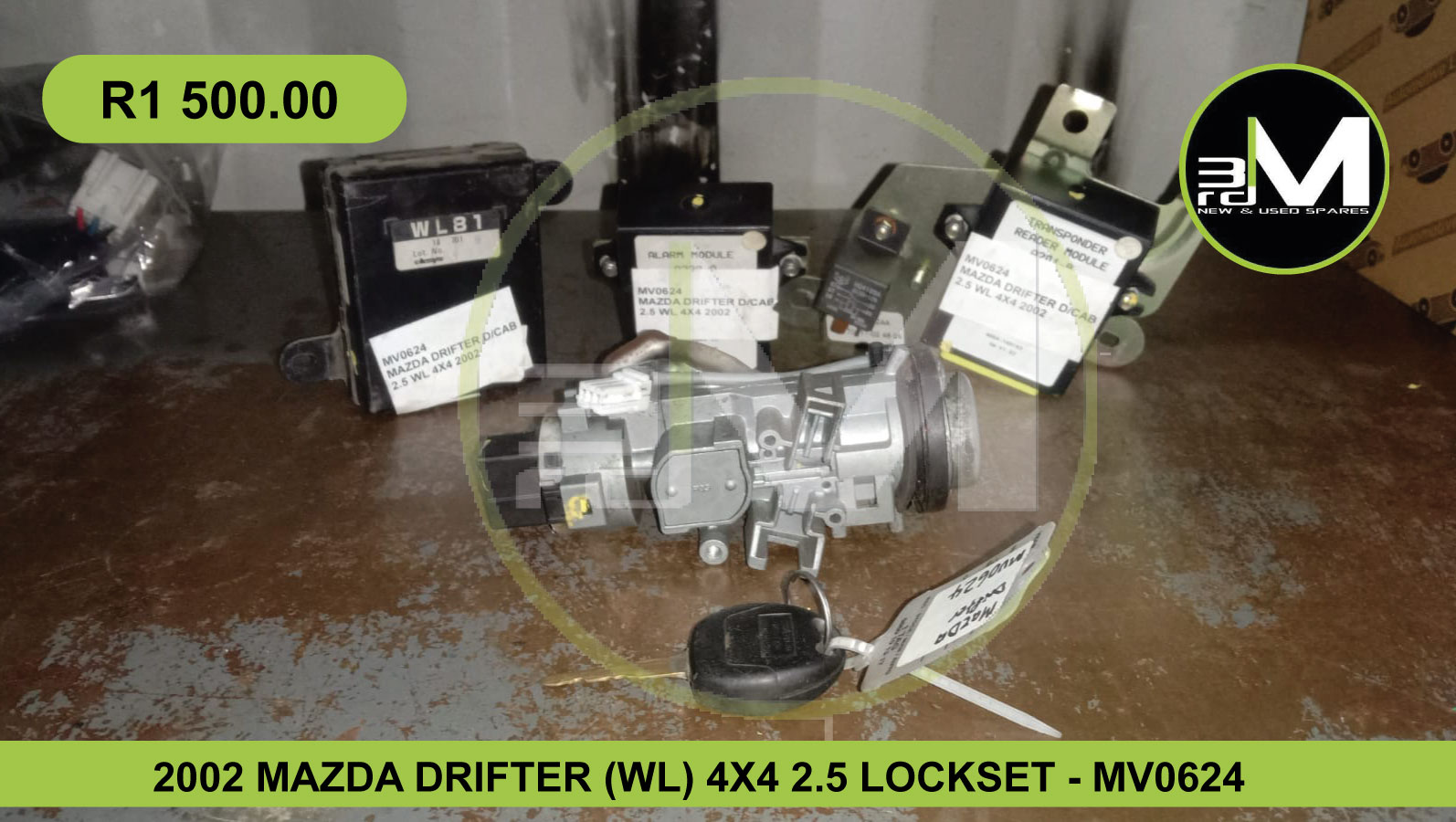 2002 MAZDA DRIFTER (WL) 4X4 2.5 LOCKSET - MV0624 - Private Seller