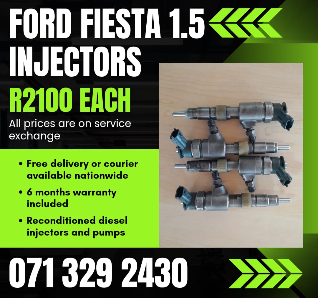 FORD FIESTA 1.5 INJECTORS FOR SALE WITH WARRANTY - Private Seller FORD FIESTA 1.5 INJECTORS FOR SALE WITH WARRANTY - Private Seller