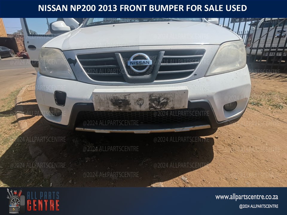 Nissan Np200 front bumper for sale Nissan Np200 front bumper for sale