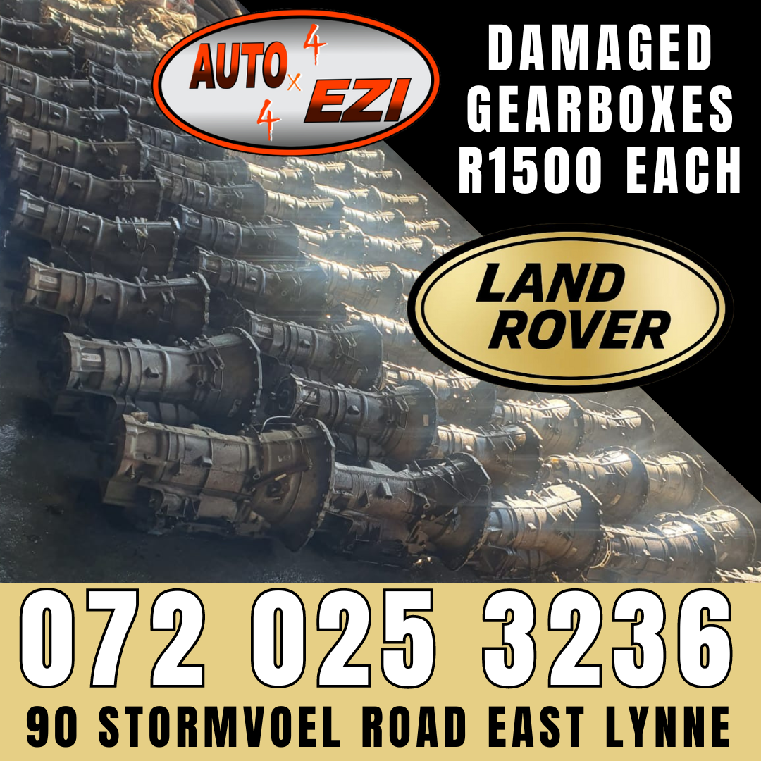 Land Rover Used Damaged Gearboxes