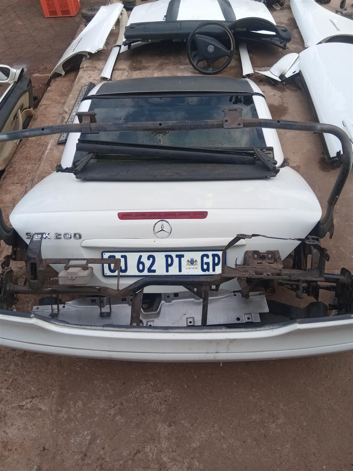 2000 Mercedes SLK200 Full Body and panels + Engine. 12 000 negotiable - Private Seller 2000 Mercedes SLK200 Full Body and panels + Engine. 12 000 negotiable - Private Seller