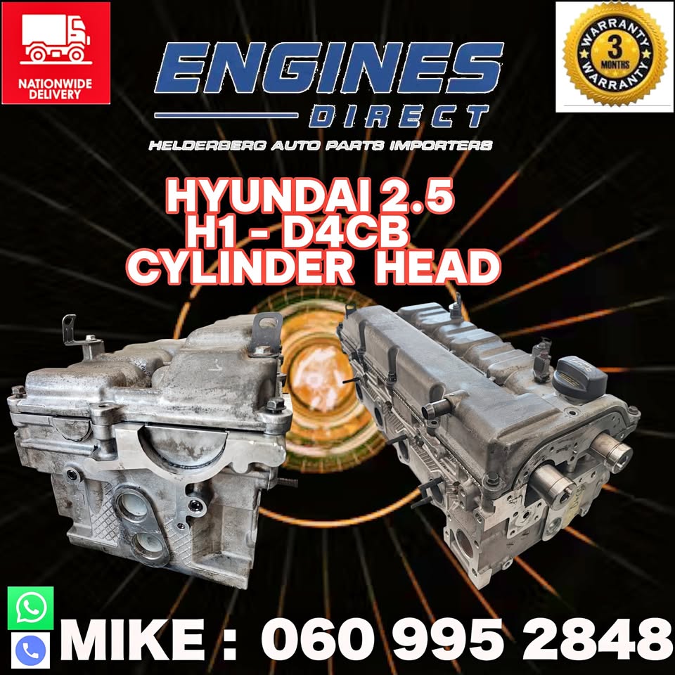 Original Import Hyundai H1 D4CB Cylinder Head - Private Seller