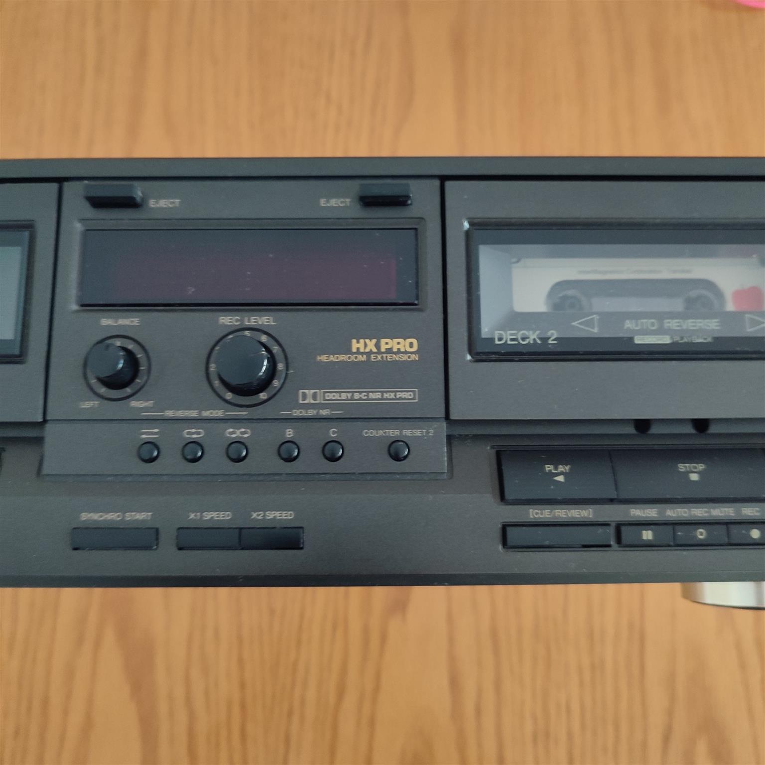 Technics RS-TR 232 Double Cassette Tape Deck Deck