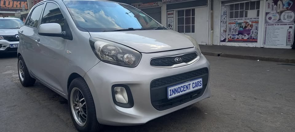 2015 KIA PICANTO 1.2 EX PETROL, MANUAL TRANSMISSION, MILEAGE SILVER COLOUR, PRICE