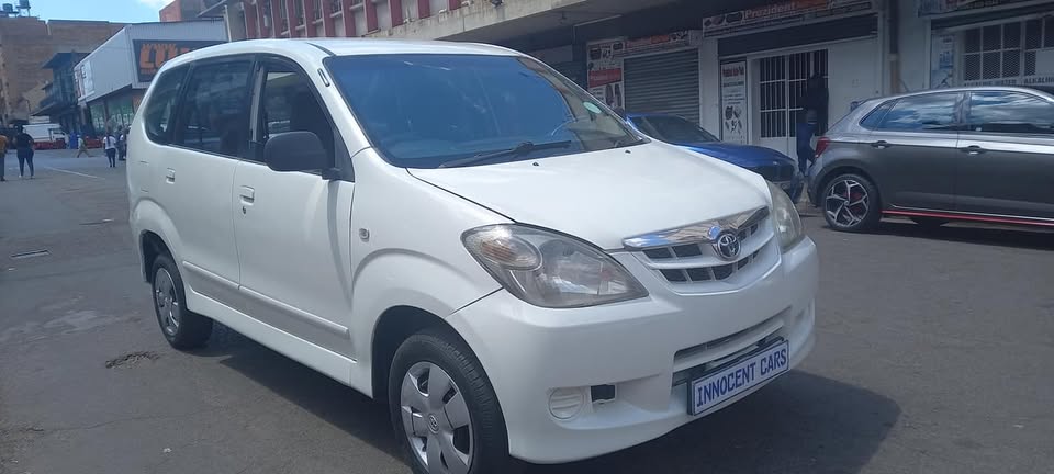 2008 TOYOTA AVANZA 1.5SX MILEAGE 112000KM, WHITE IN COLOR