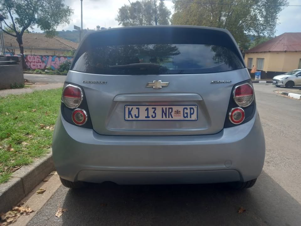 2014 CHEVROLET SONIC 1.6 PETROL, MANUAL, BLUE, 150000KMS