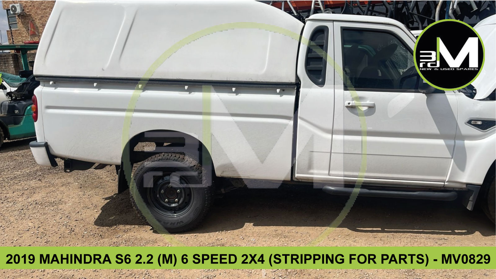 2019 MAHINDRA S6 2.2 (M) 6 SPEED 2X4 (STRIPPING FOR PARTS) - MV0829 - Private Seller 2019 MAHINDRA S6 2.2 (M) 6 SPEED 2X4 (STRIPPING FOR PARTS) - MV0829 - Private Seller