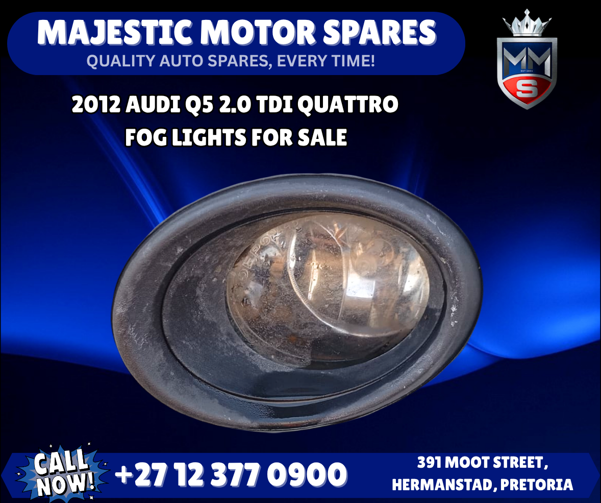 2012 Audi Q5 2.0 TDI Quattro Fog Lights For Sale - Private Seller