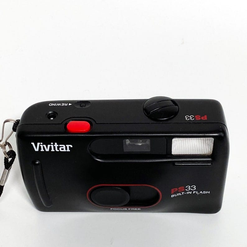 Vintage point and shoot camera: Vivitar PS33