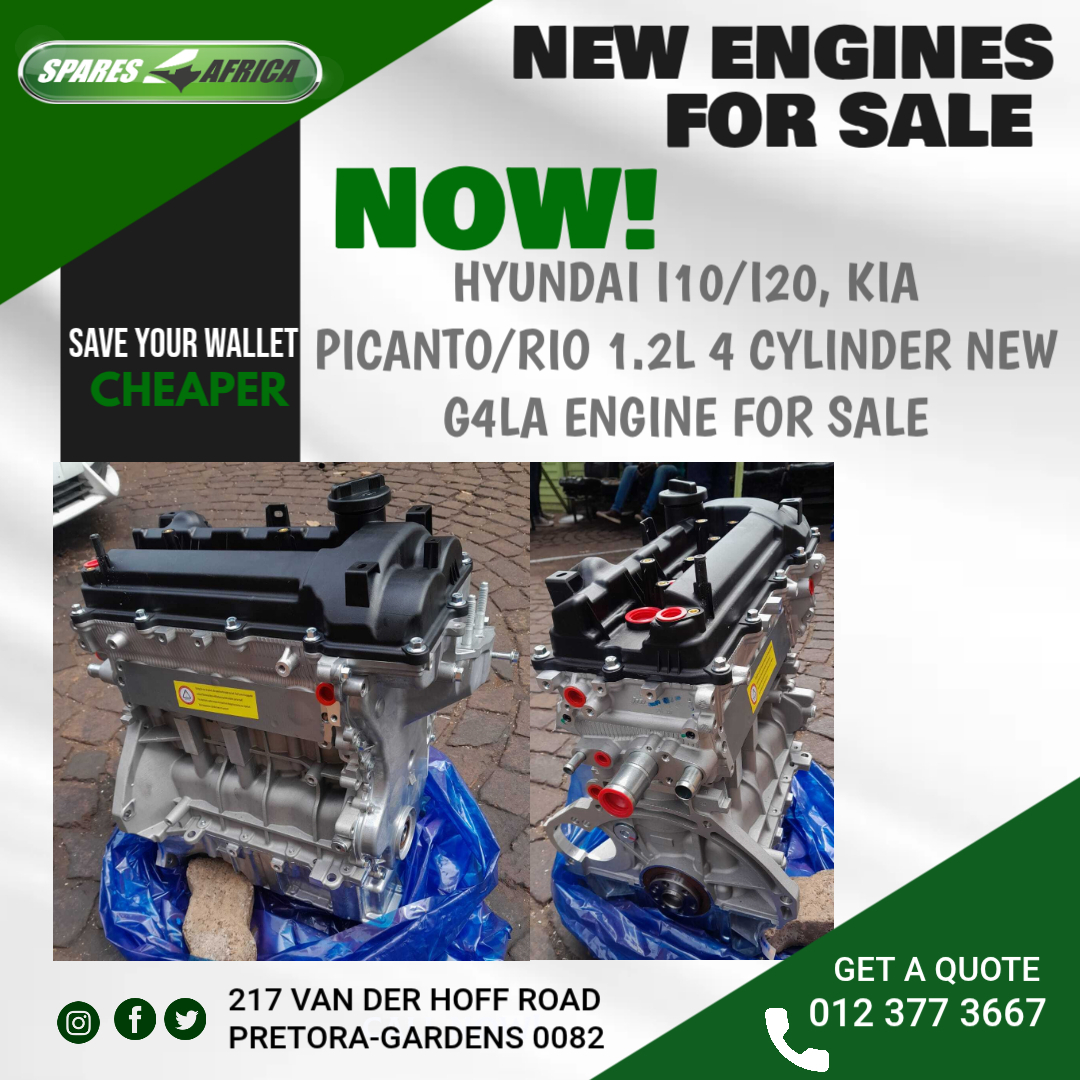 HYUNDAI i10 / i20 | KIA PICANTO / RIO 1.2 NEW G4LA 4-CYLINDER ENGINE - Private Seller HYUNDAI i10 / i20 | KIA PICANTO / RIO 1.2 NEW G4LA 4-CYLINDER ENGINE - Private Seller