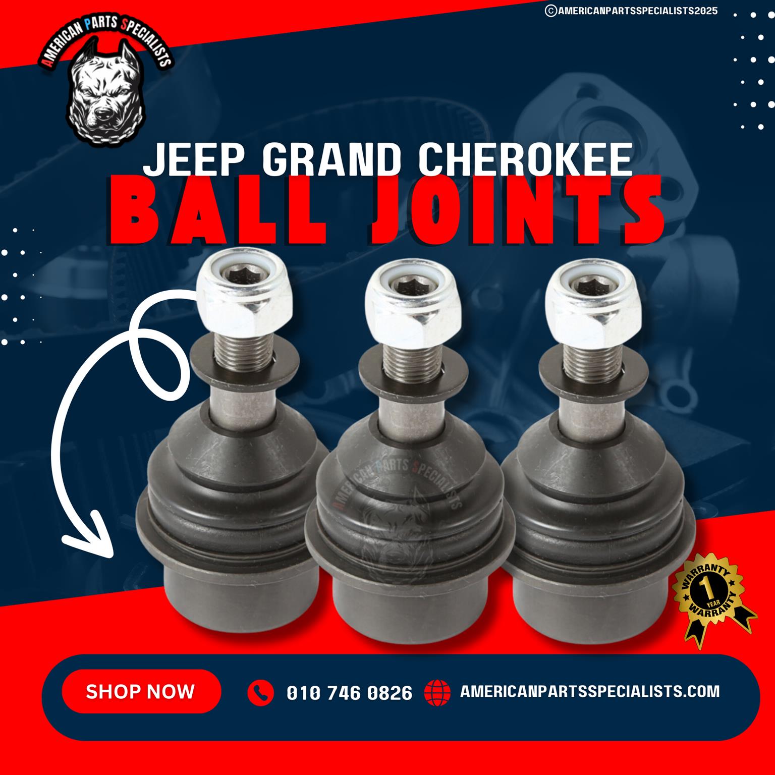 Jeep Ball Joints For Sale - Private Seller Jeep Ball Joints For Sale - Private Seller