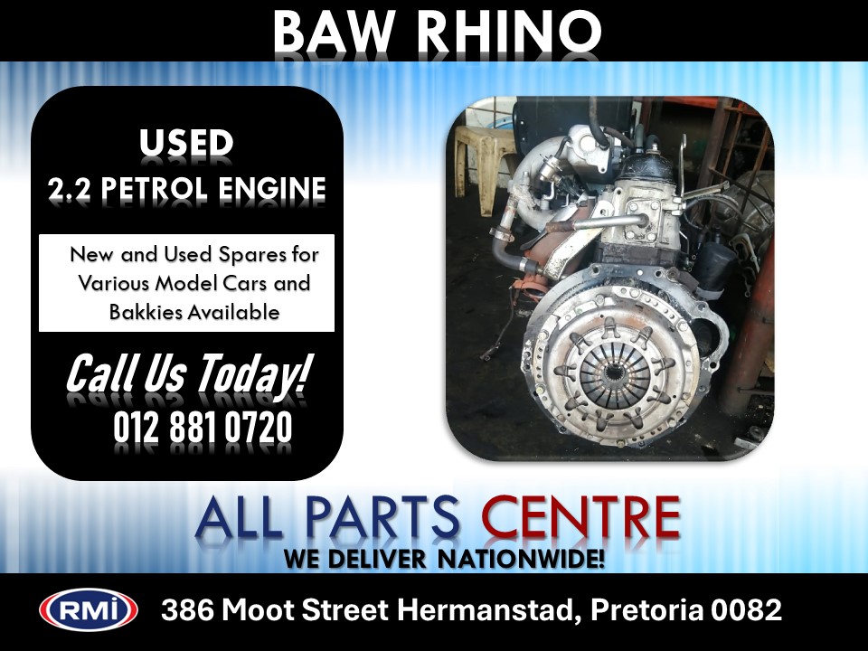 Baw Rhino Used 2.2 Petrol Engine for Sale Baw Rhino Used 2.2 Petrol Engine for Sale