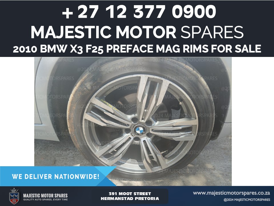 2010 BMW X3 F25 preface mag rims for sale - Private Seller