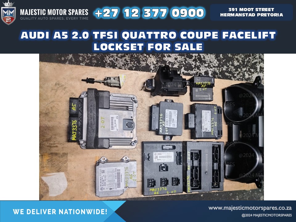 audi a5 2.0 tfsi quattro coupe facelift lockset for sale - Private Seller