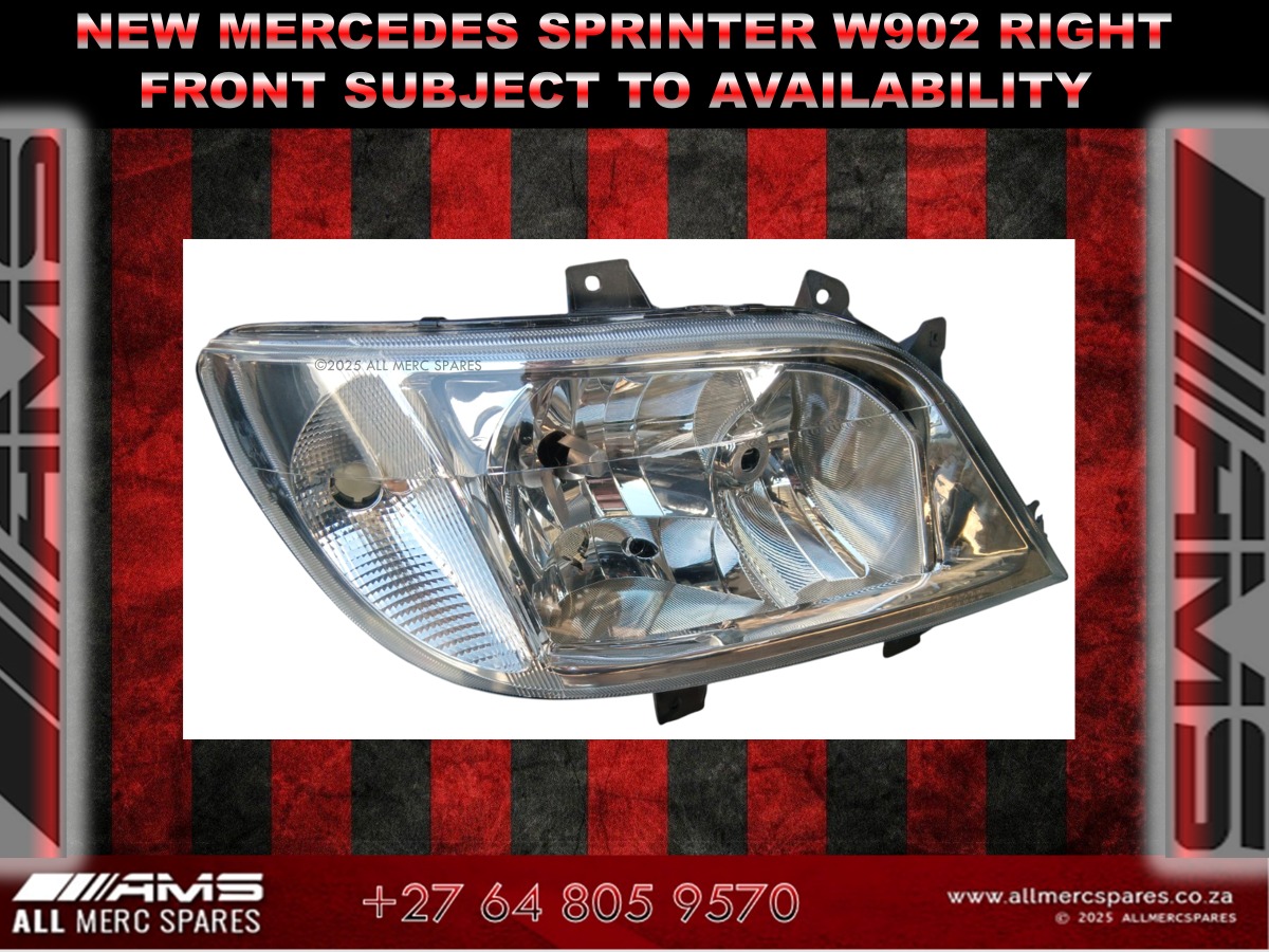 NEW MERCEDES SPRINTER RIGHT FRONT HEADLIGHT SUBJECT TO AVAILABILITY - Private Seller NEW MERCEDES SPRINTER RIGHT FRONT HEADLIGHT SUBJECT TO AVAILABILITY - Private Seller