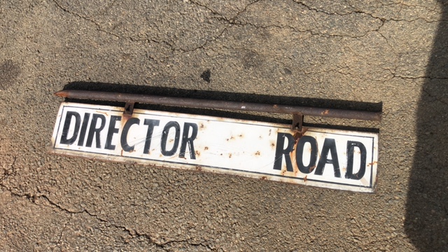 Street Sign Steel Double Sided Director Street Sign Steel Double Sided Director