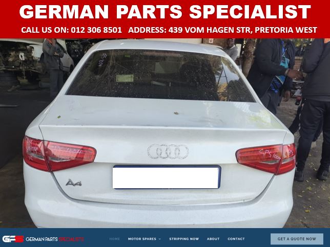 Audi A4 2013 USED replacement boot lid for sale - Private Seller Audi A4 2013 USED replacement boot lid for sale - Private Seller