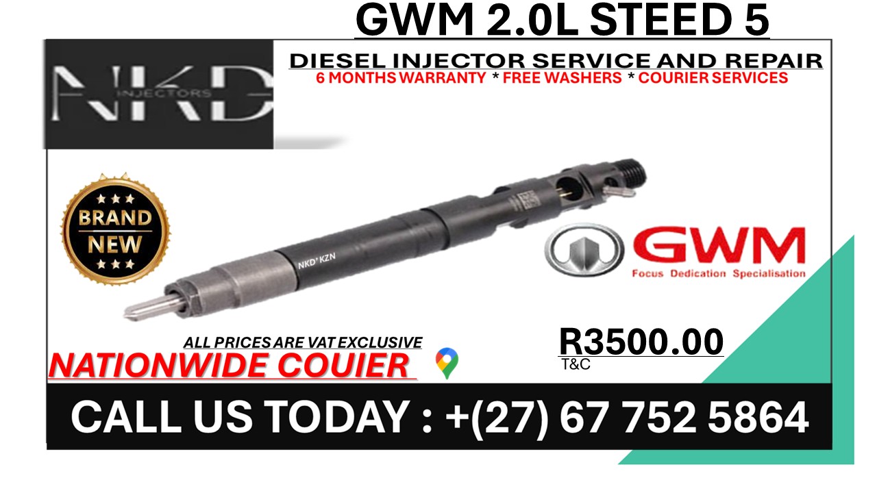 GWM 2.0L STEED 5 Diesel Injectors(BRAND NEW) - Private Seller GWM 2.0L STEED 5 Diesel Injectors(BRAND NEW) - Private Seller