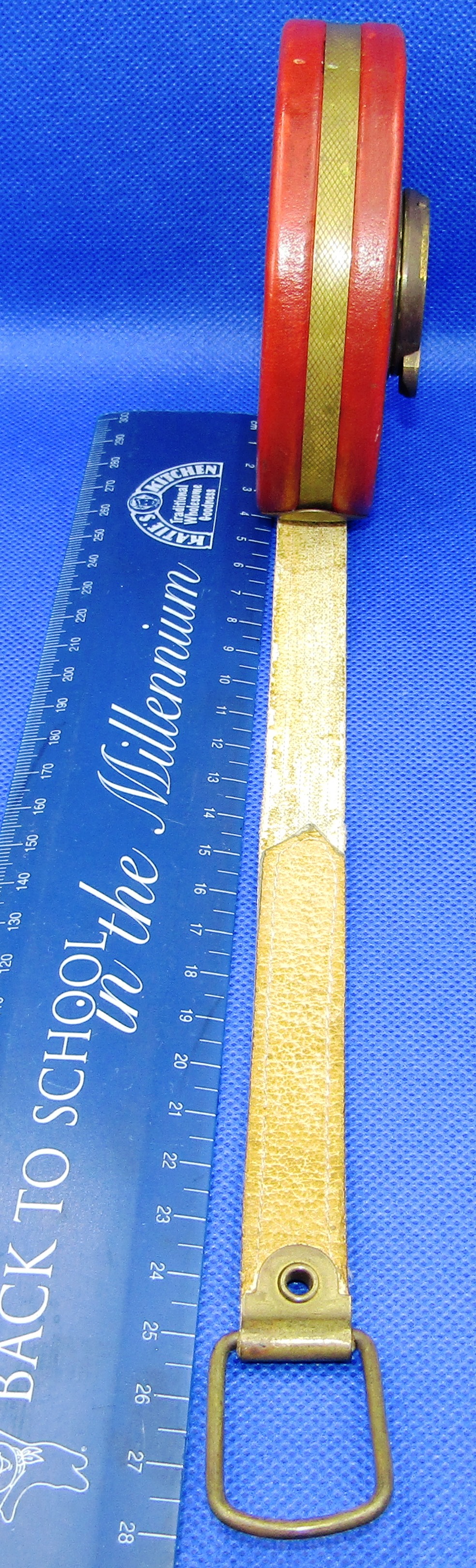 Vintage MASSI Surveyors Measuring Tape Reel