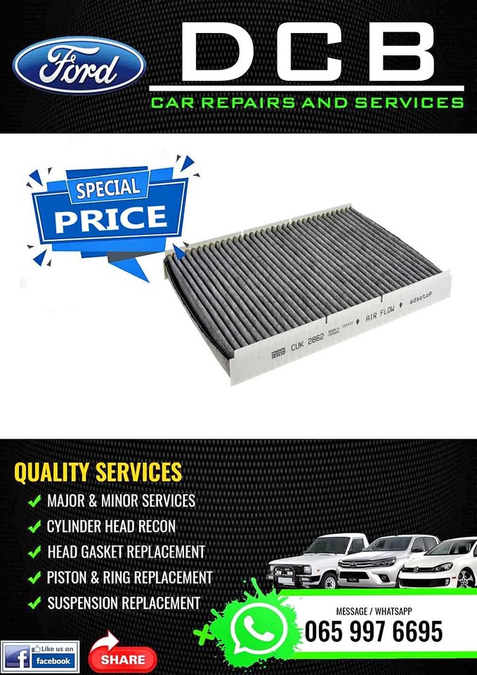 Ford Fiesta – Cabin filter