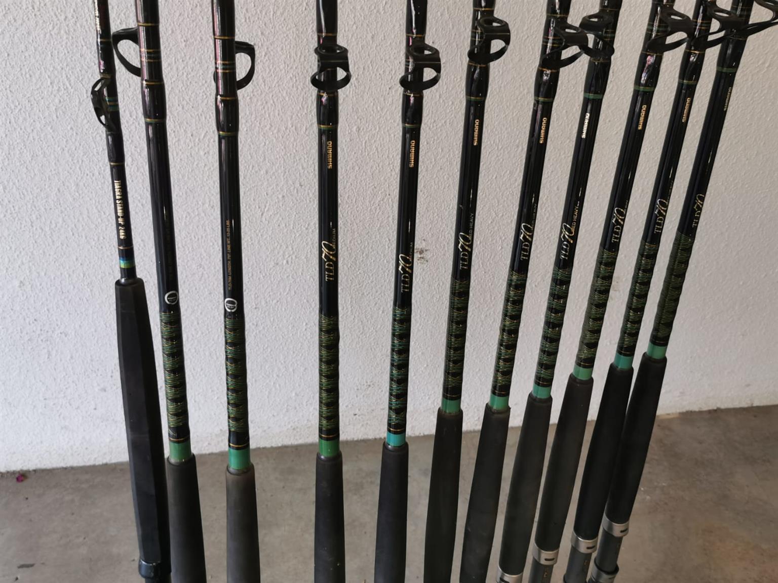 Shimano Deep Sea Fishing Rods. In a very good condition. For Sale