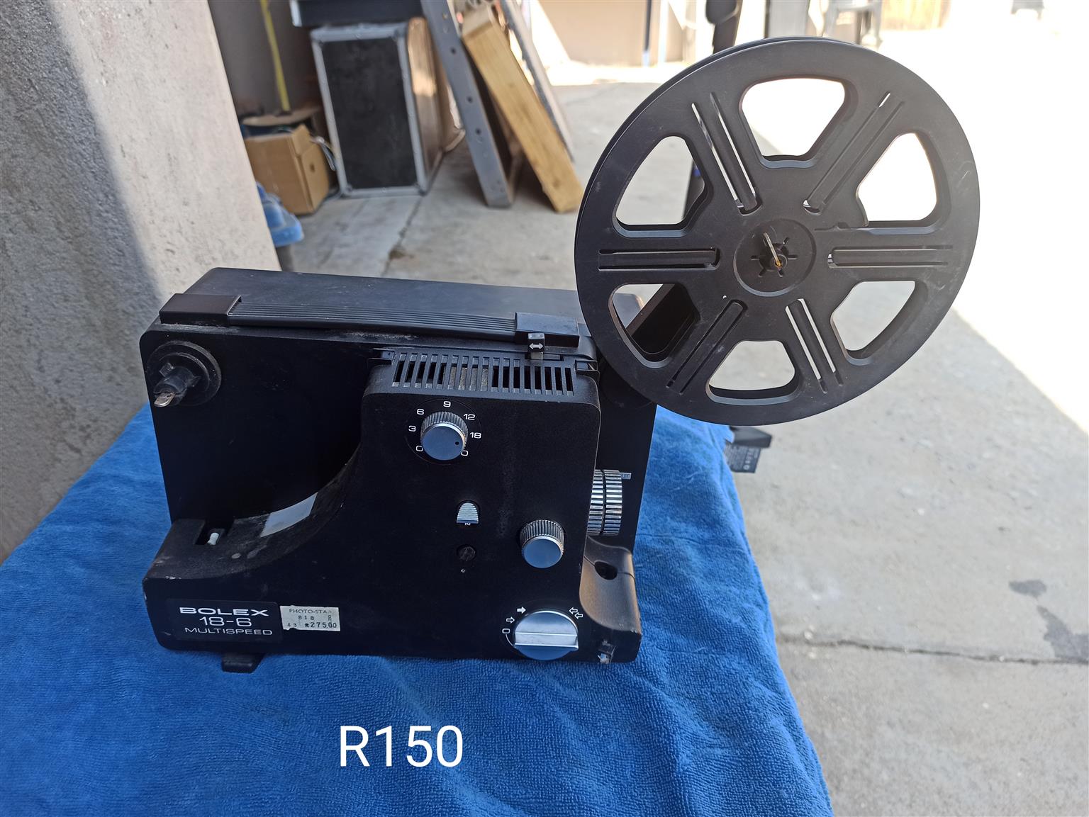 3 x Old 8mm reel to reel projectors. Unsure of condition.