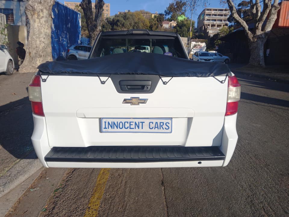 2016 CHEVROLET UTILITY BAKKIE 1.4 ENGINE PETROL, MANUAL, WHITE COLOR, MILEAGE