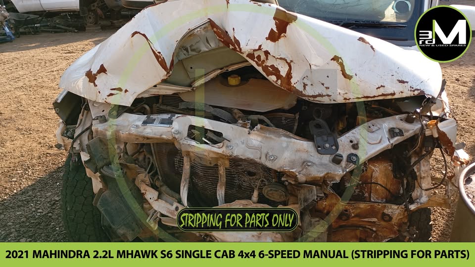 2021 MAHINDRA M-HAWK S6 PIK UP 4x4 2.2 S/CAB (STRIPPING FOR PARTS)