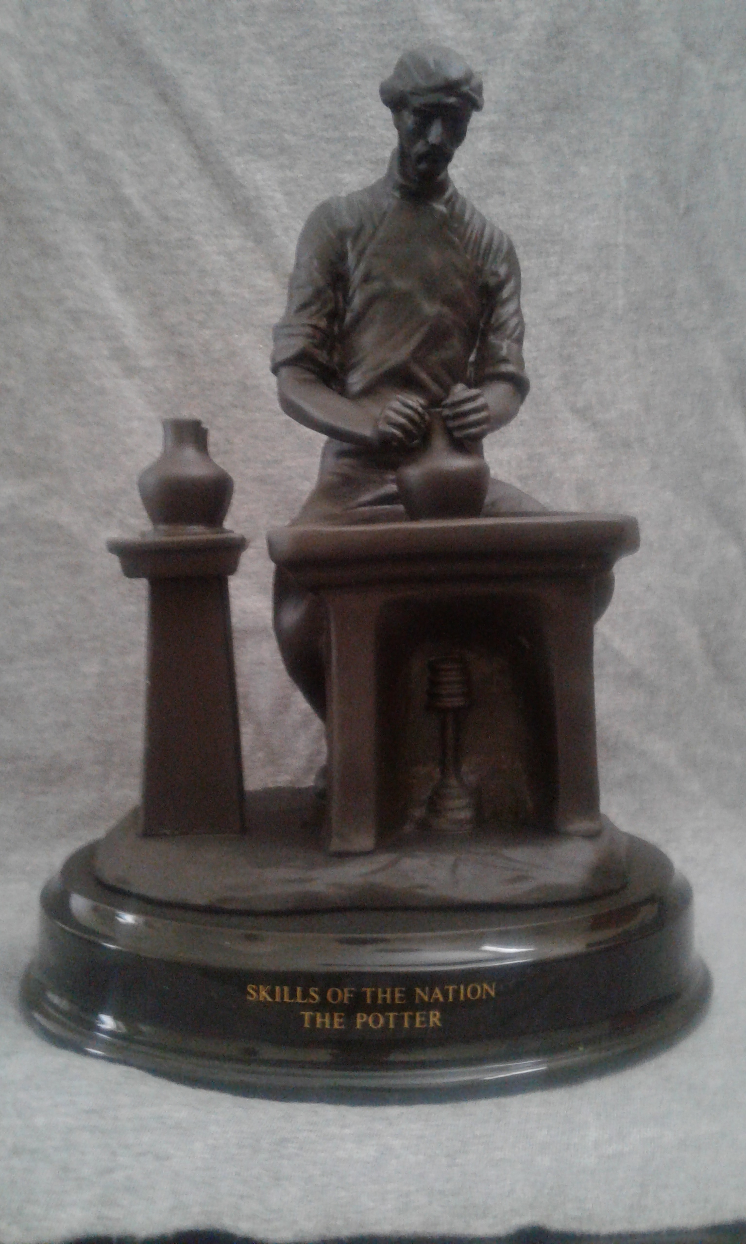 WEDGWOOD Skills of the Nation "The Potter" sculpture