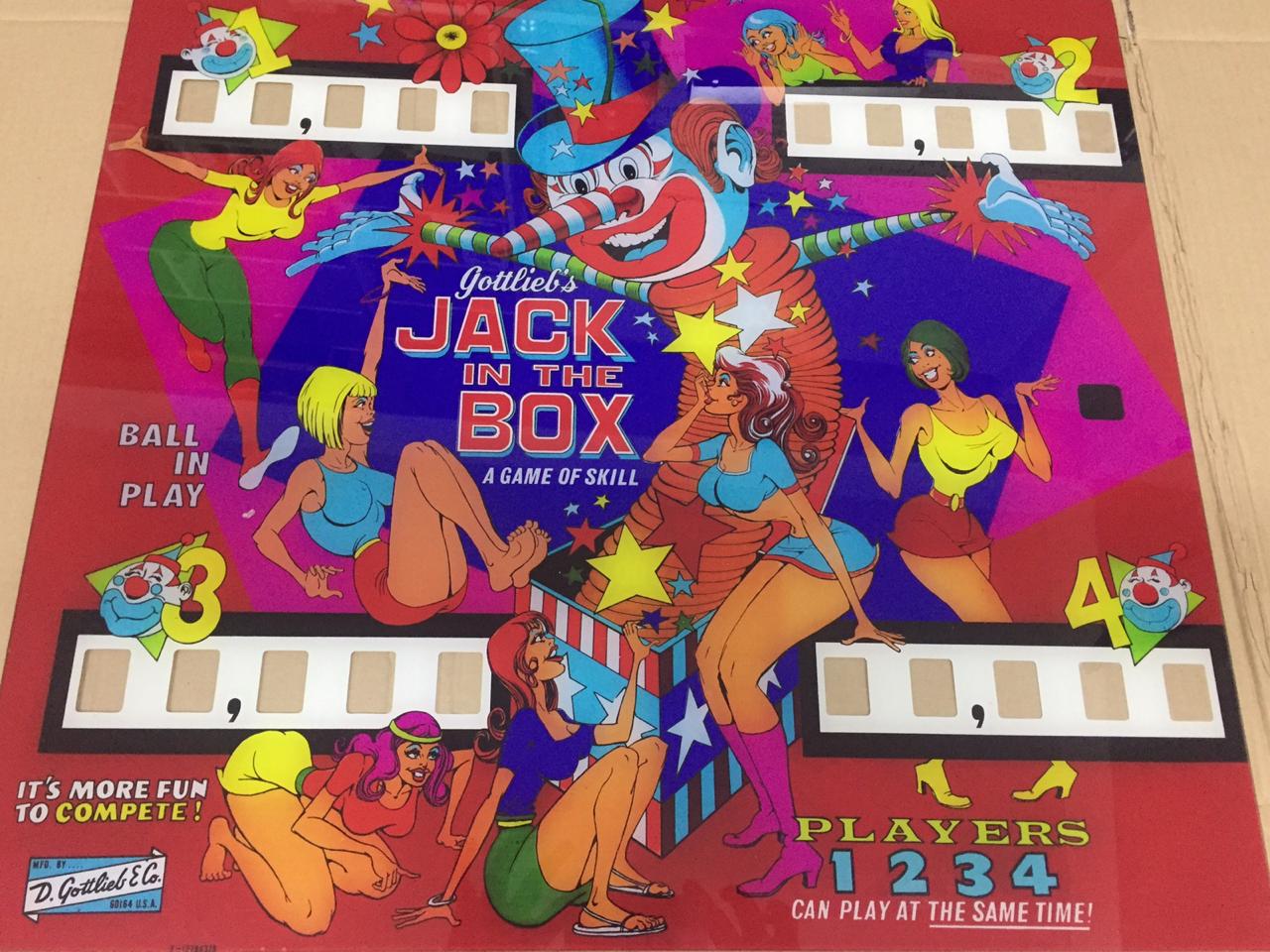 Pinball back glass for sale
