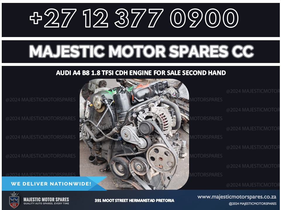 AUDI a4 b8 1.8 tfsi cdh engine for sale second hand - Private Seller AUDI a4 b8 1.8 tfsi cdh engine for sale second hand - Private Seller
