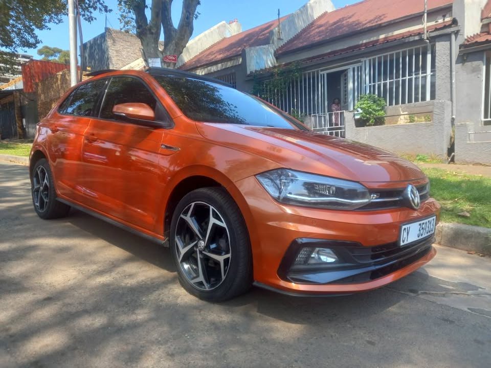 2020 VW Polo 8  Rline 1.0 Tsi Petrol, Automatic, Orange Color