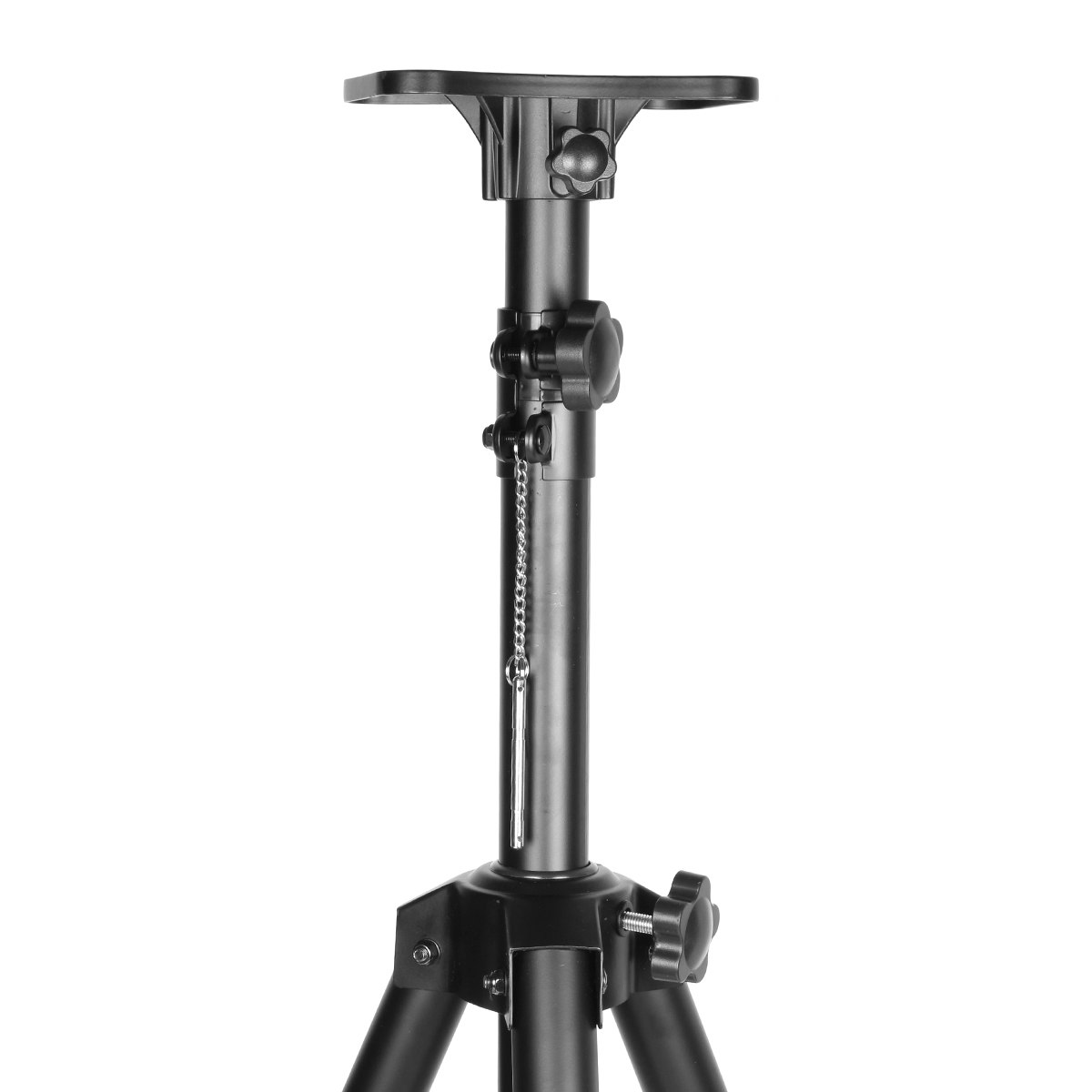 Heavy Duty TriPod Speaker Stand Telescopic Adjustable In Black Colour. Brand New