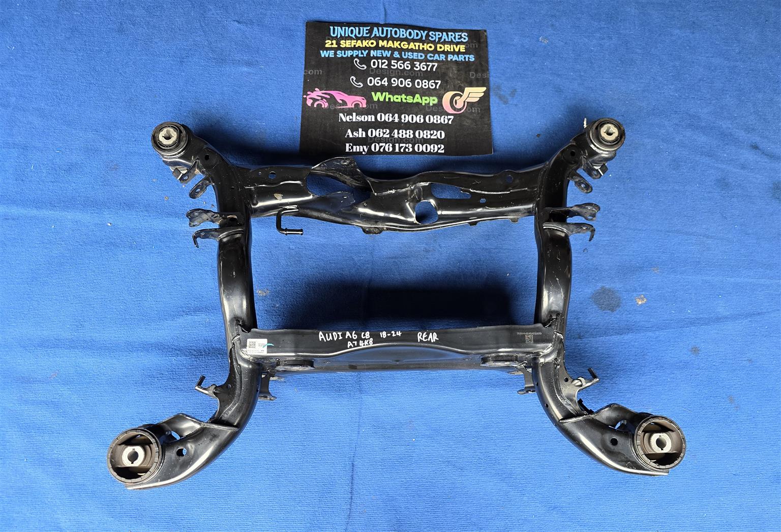 Audi A6 , A7 , C8 2018-2024 rear sub frame Audi A6 , A7 , C8 2018-2024 rear sub frame