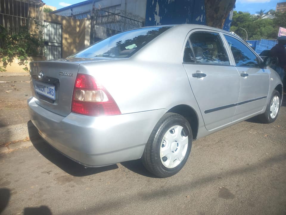 2003 TOYOTA COROLLA 1.4 PETROL, MANUAL, SILVER COLOR, MILEAGE 92000KMS