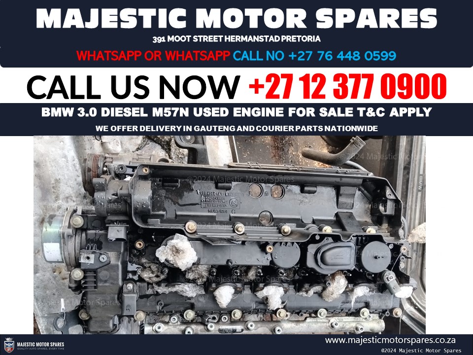 Bmw 3.0 diesel M57N engine for sale second hand