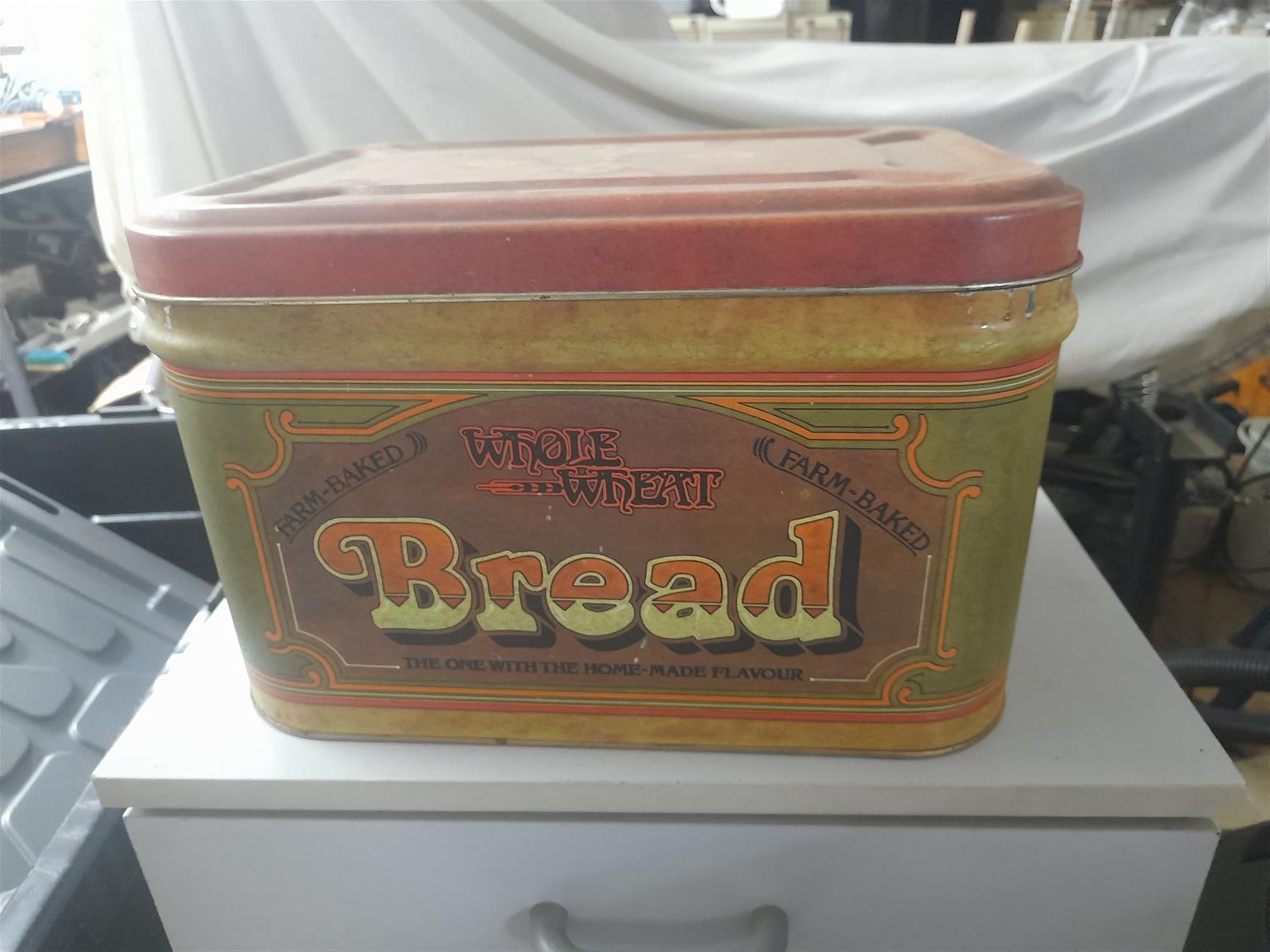 Bread tin from the 1960's Bread tin from the 1960's