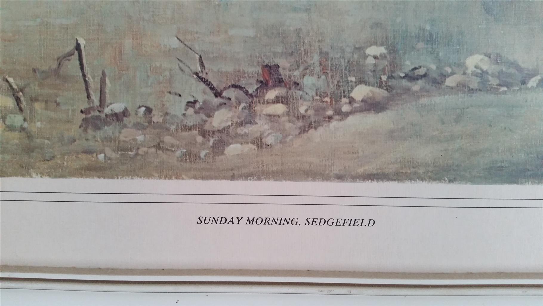Painting: Sunday Morning - Sedgefield
