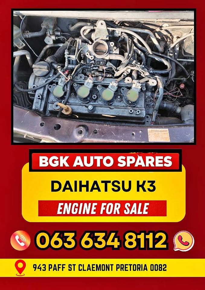 Daihatsu k3 engine for sale - Private Seller Daihatsu k3 engine for sale - Private Seller