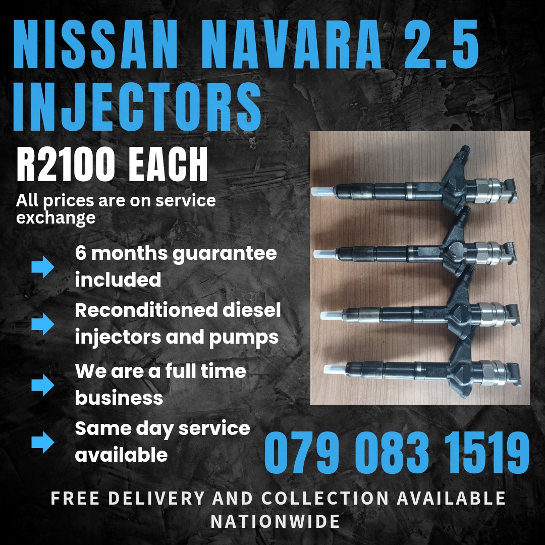 NISSAN NAVARA YD25 INJECTORS FOR SALE WITH WARRANTY - Private Seller NISSAN NAVARA YD25 INJECTORS FOR SALE WITH WARRANTY - Private Seller