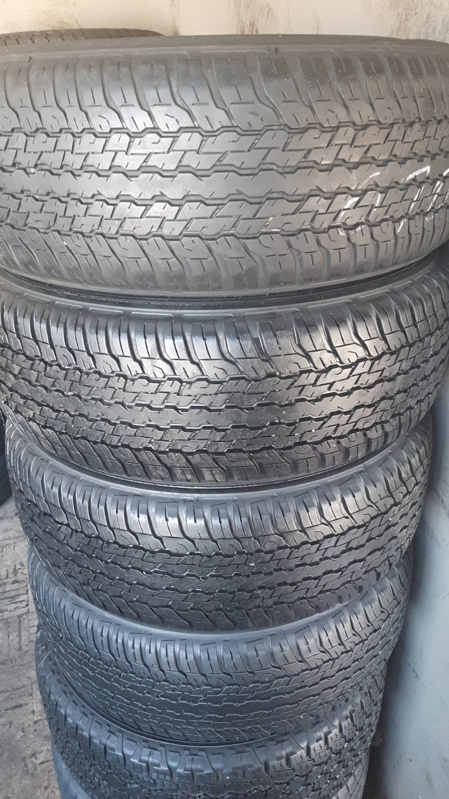 265/60/18 Dunlop Grandtrek A/T used set with 75% life on - Private Seller 265/60/18 Dunlop Grandtrek A/T used set with 75% life on - Private Seller