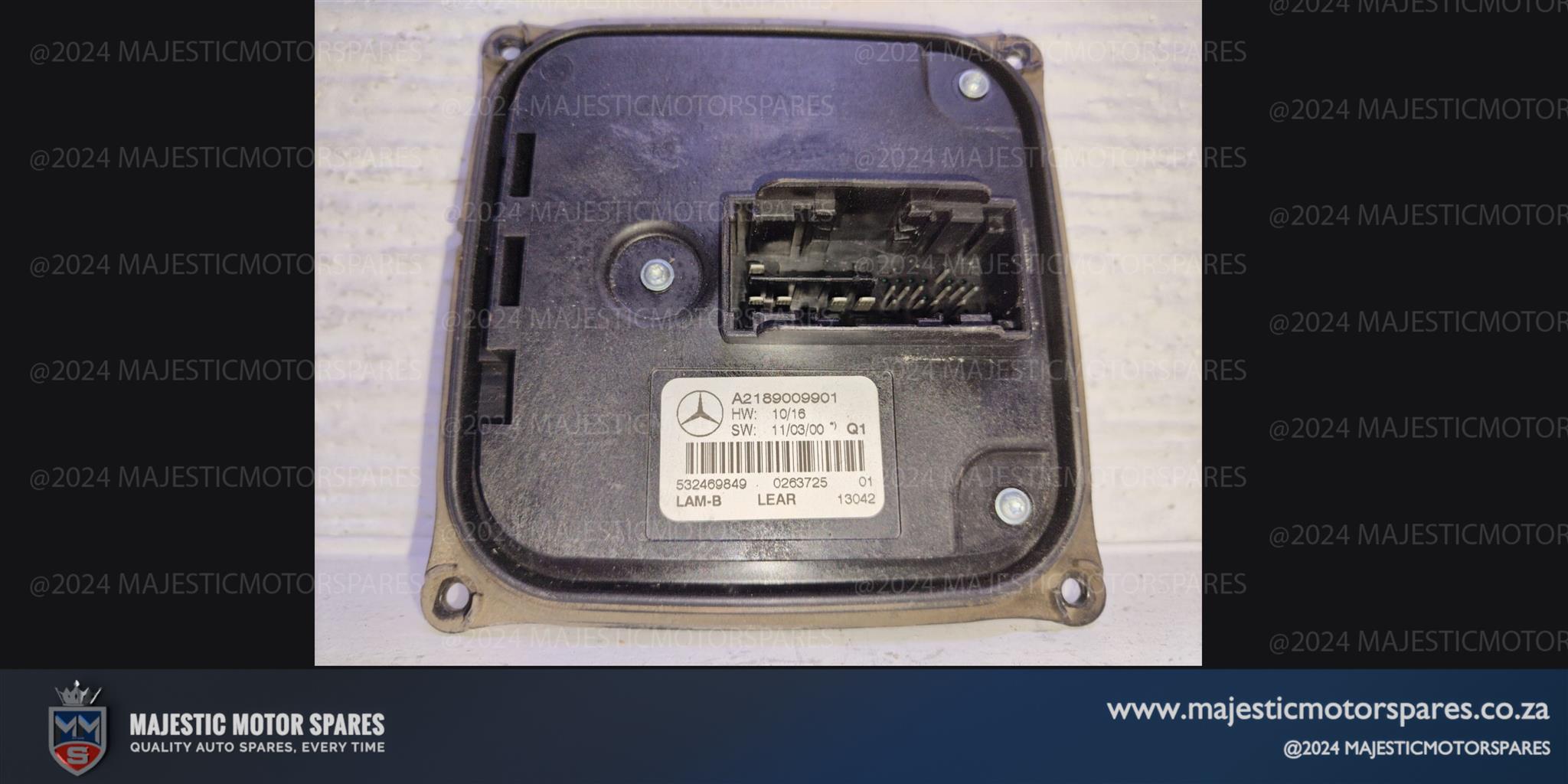Mercedes-Benz C250 Headlight Module for Sale | Gauteng Car Parts - Private Seller