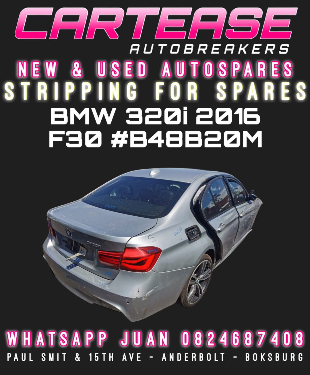 BMW 320i 2016 F30 #B48B20M STRIPPING FOR SPARES - Private Seller BMW 320i 2016 F30 #B48B20M STRIPPING FOR SPARES - Private Seller