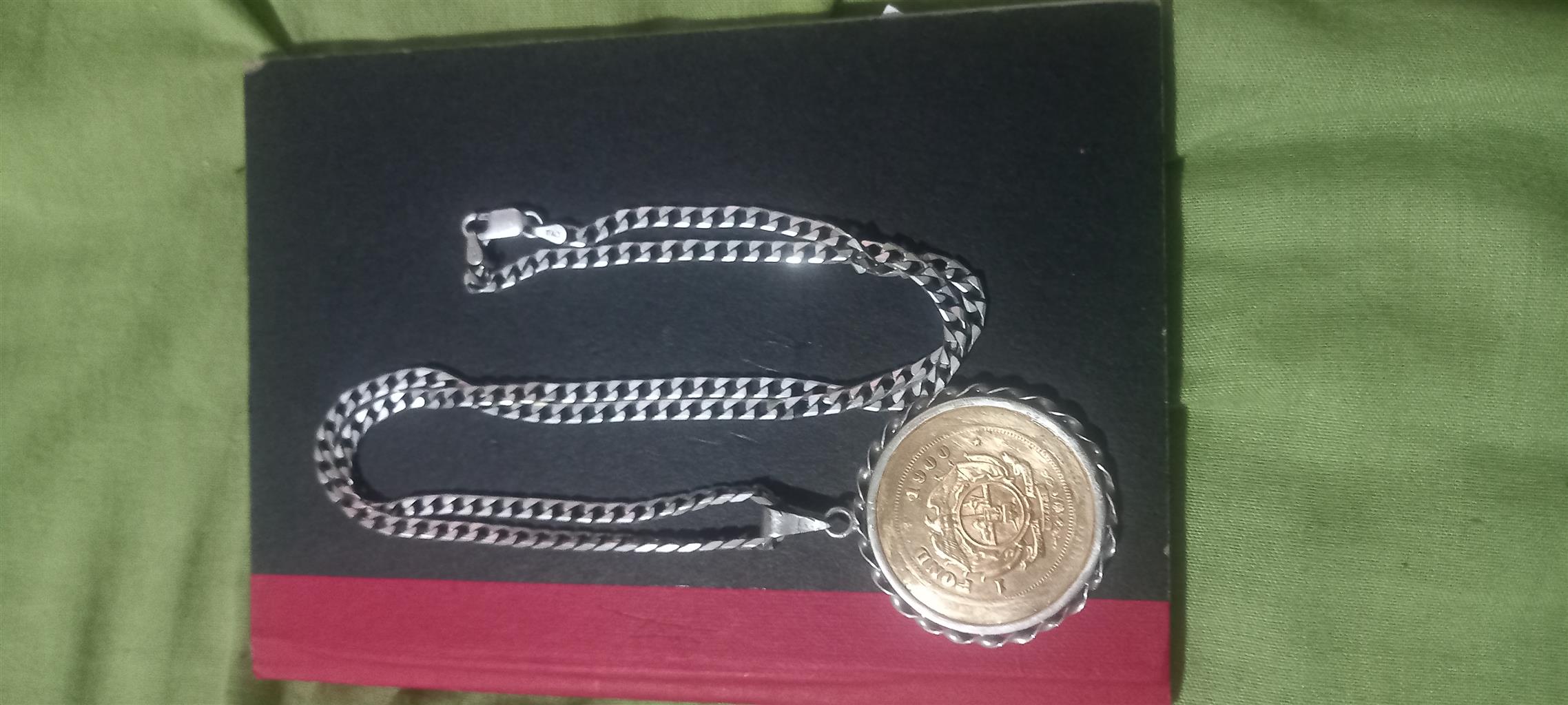 Kruger coin pendant