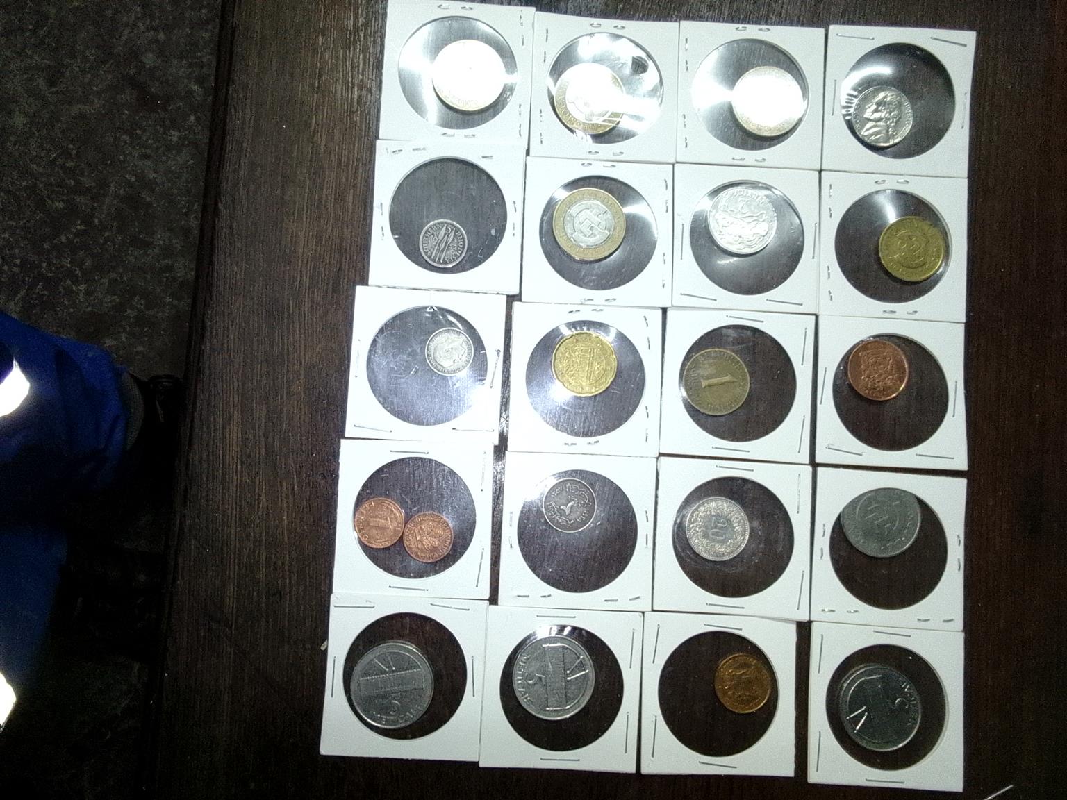 Old coins and Notes