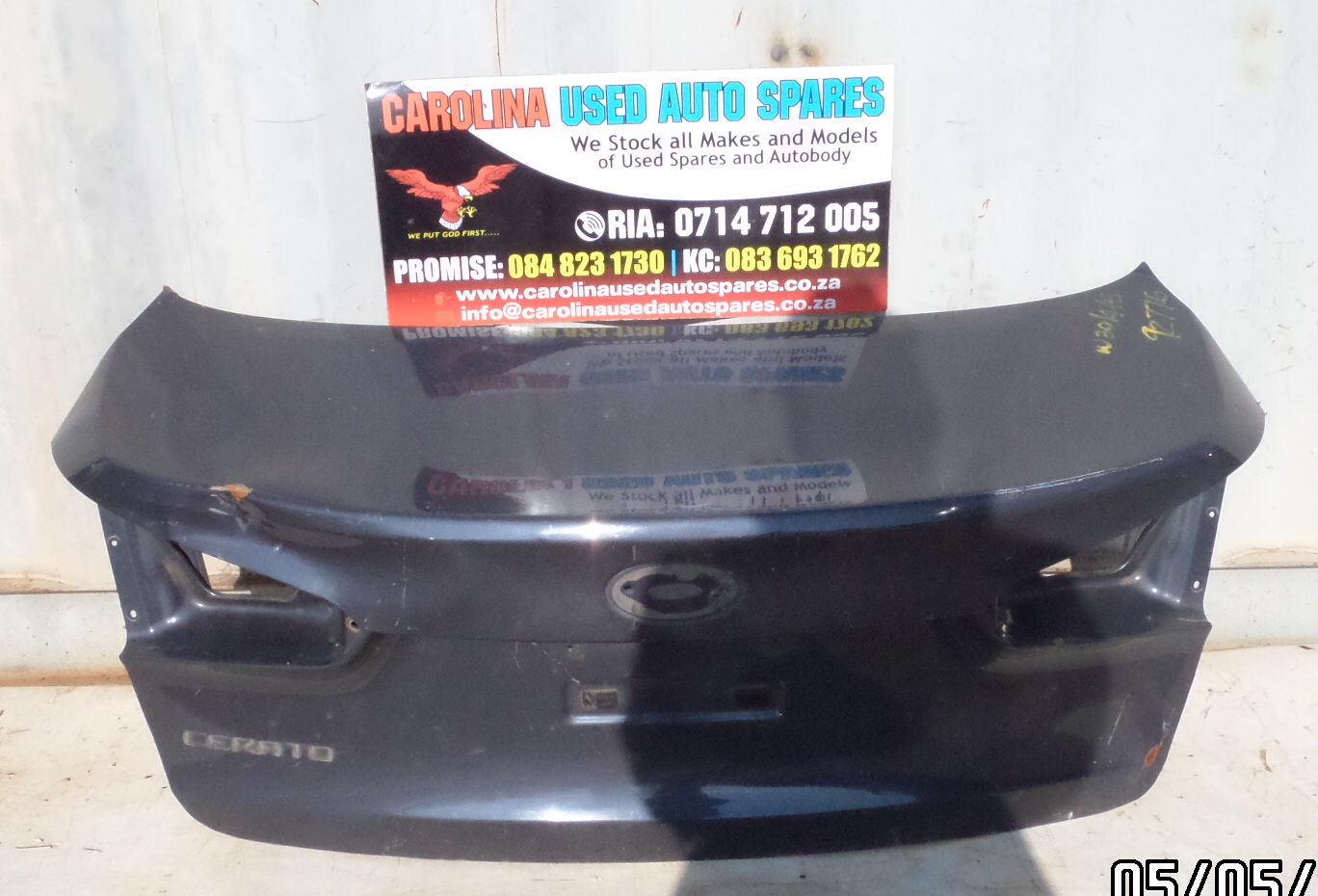 Kia Cerato bootlid (sedan) - Private Seller Kia Cerato bootlid (sedan) - Private Seller