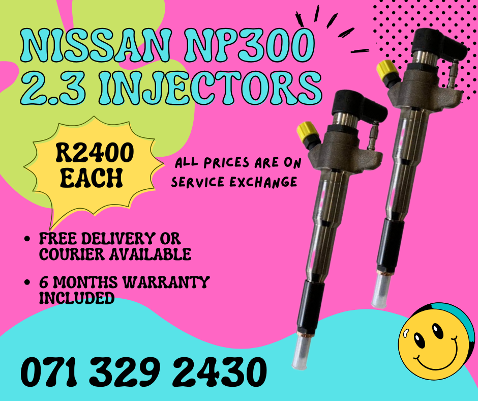 NISSAN NP300 2.3 INJECTORS FOR SALE WITH WARRANTY INCLUDED - Private Seller NISSAN NP300 2.3 INJECTORS FOR SALE WITH WARRANTY INCLUDED - Private Seller