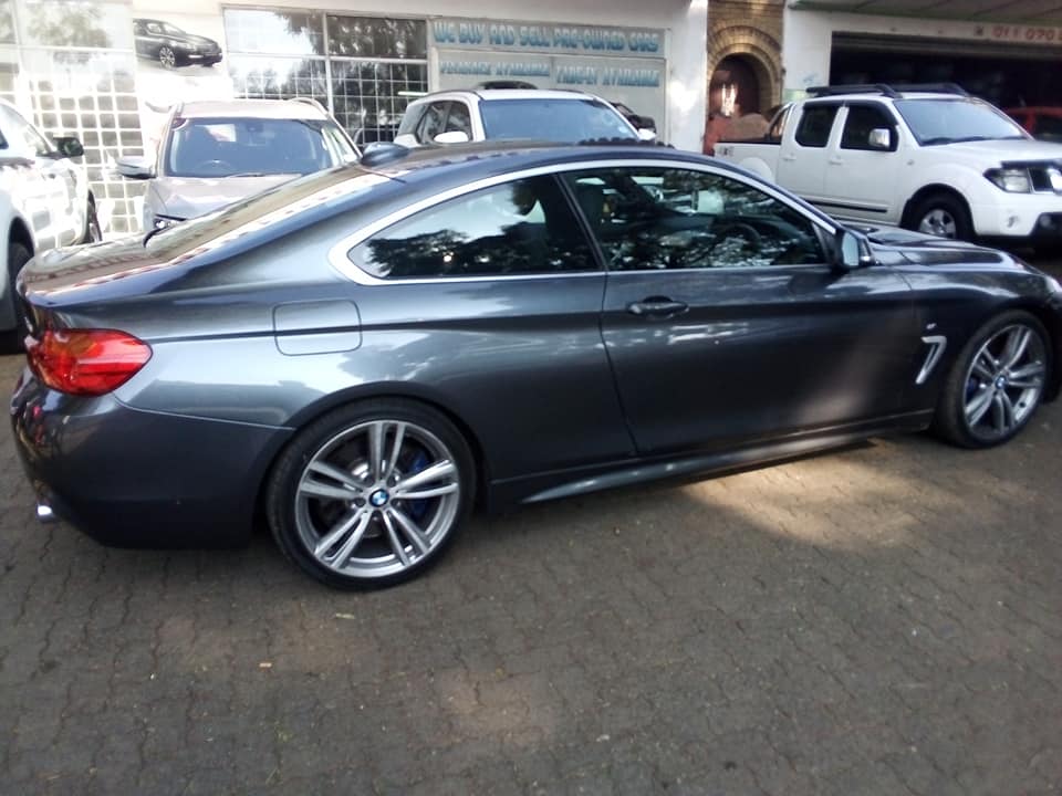 2014 BMW F32 sport 435i MSport coupe Grey, Automatic, Petrol, Sunroof, Accident Free, reverse camera