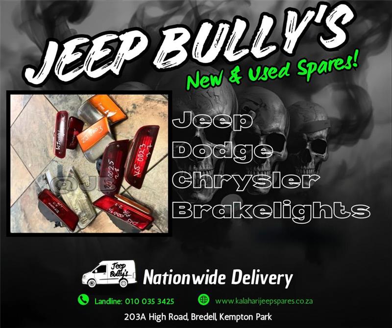 Brake Lights Only At Jeep Bully's. Second Hand In Good Condition. - Private Seller Brake Lights Only At Jeep Bully's. Second Hand In Good Condition. - Private Seller