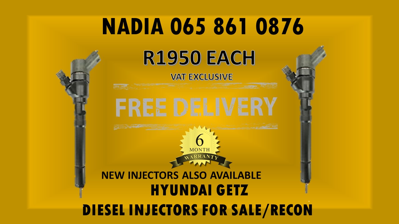 HYUNDAI GETZ DIESEL INJECTORS FOR SALE - TOP QUALITY - Private Seller HYUNDAI GETZ DIESEL INJECTORS FOR SALE - TOP QUALITY - Private Seller